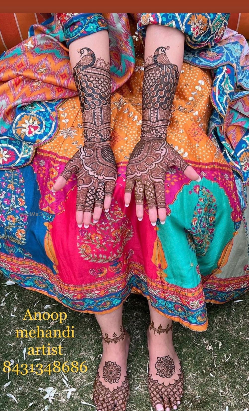 Photo From BRIDAL MEHANDI - By Anoop Mehandi Artist