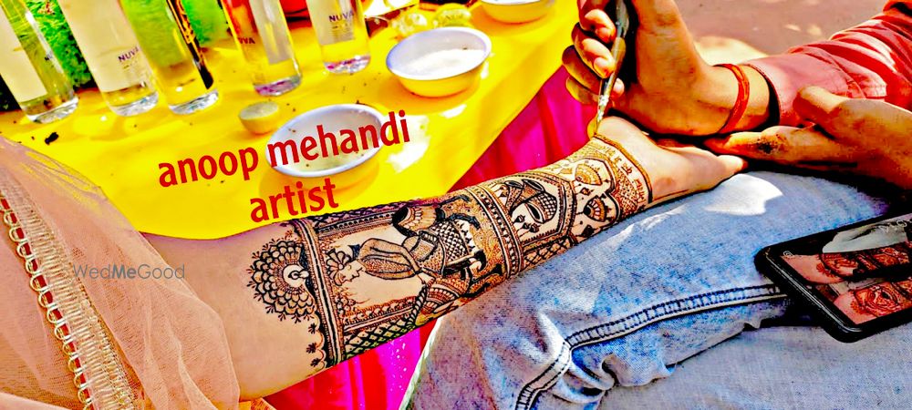 Photo From BRIDAL MEHANDI - By Anoop Mehandi Artist