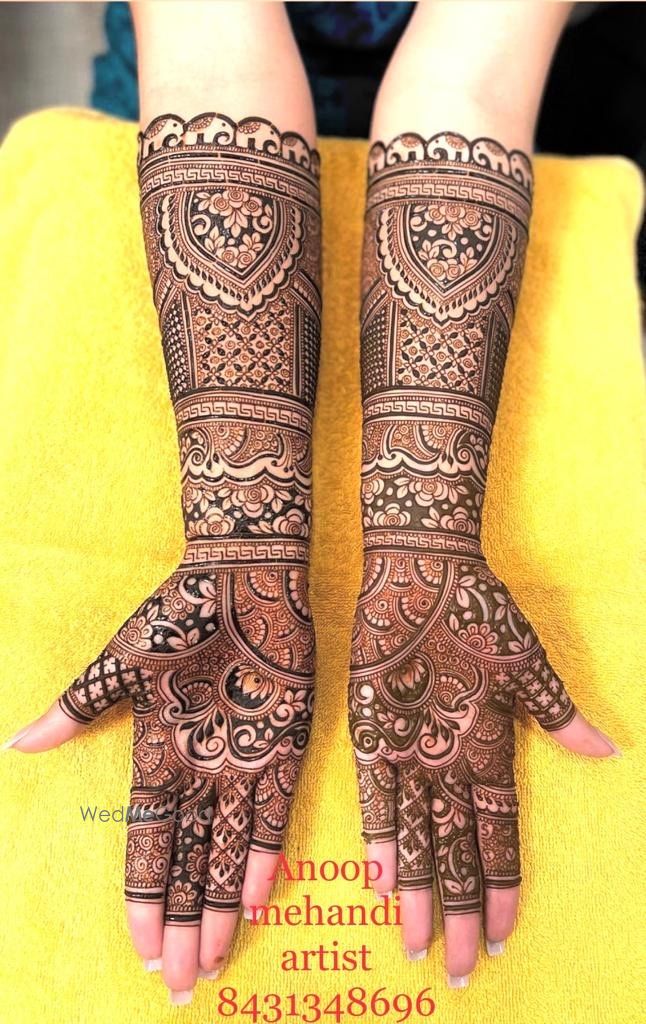 Photo From BRIDAL MEHANDI - By Anoop Mehandi Artist