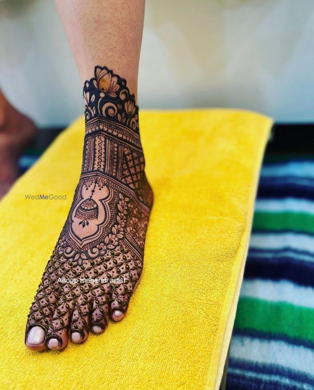 Photo From Leg Mehndi Designs - By Anoop Mehandi Artist