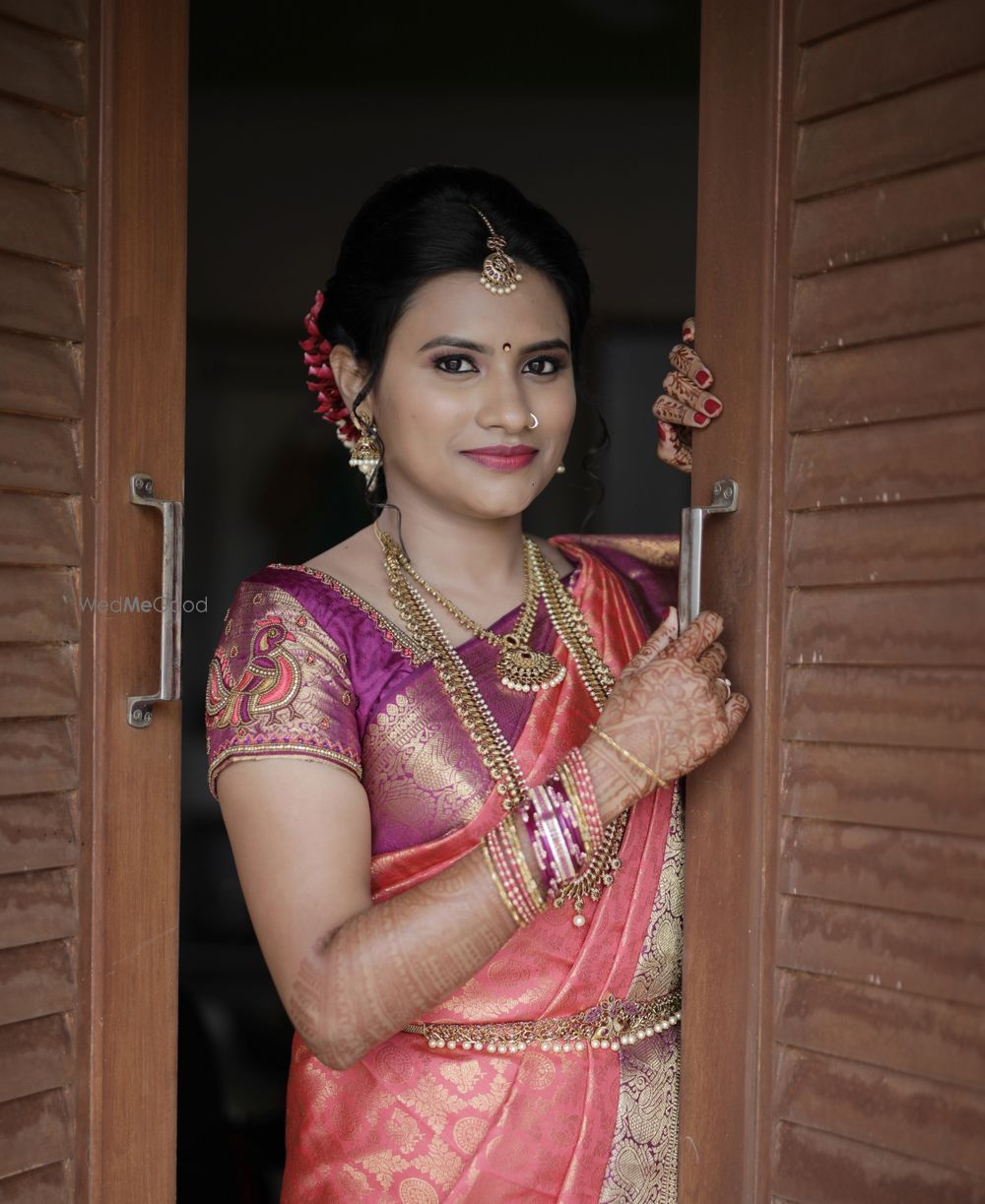 Photo From bindu's wedding - By Makeovers by Ranjana Venkatesh