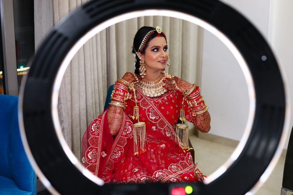 Photo From Rajshree weds puneet - By Astha Makeup Brides