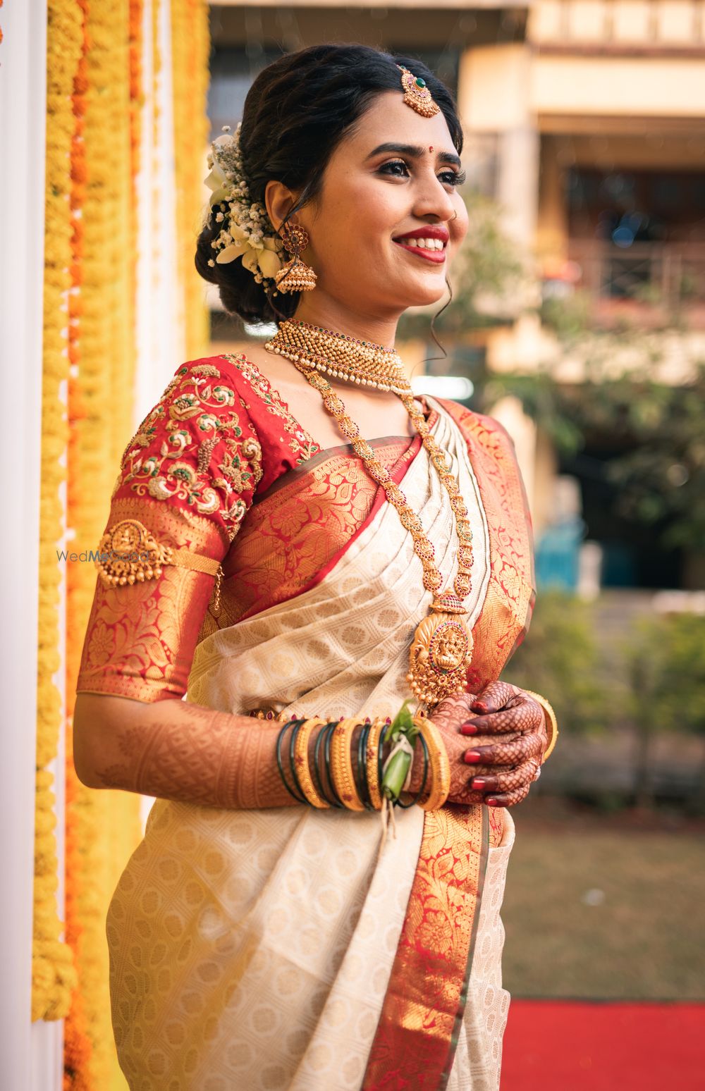 Photo From pooja's wedding - By Makeovers by Ranjana Venkatesh