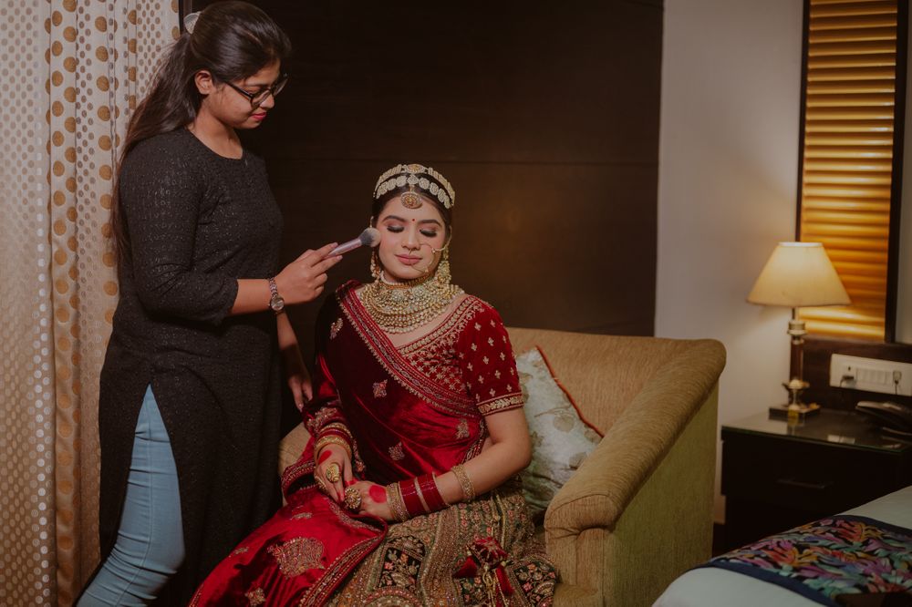 Photo From Bridal and reception makeup  - By Khushi Makeovers