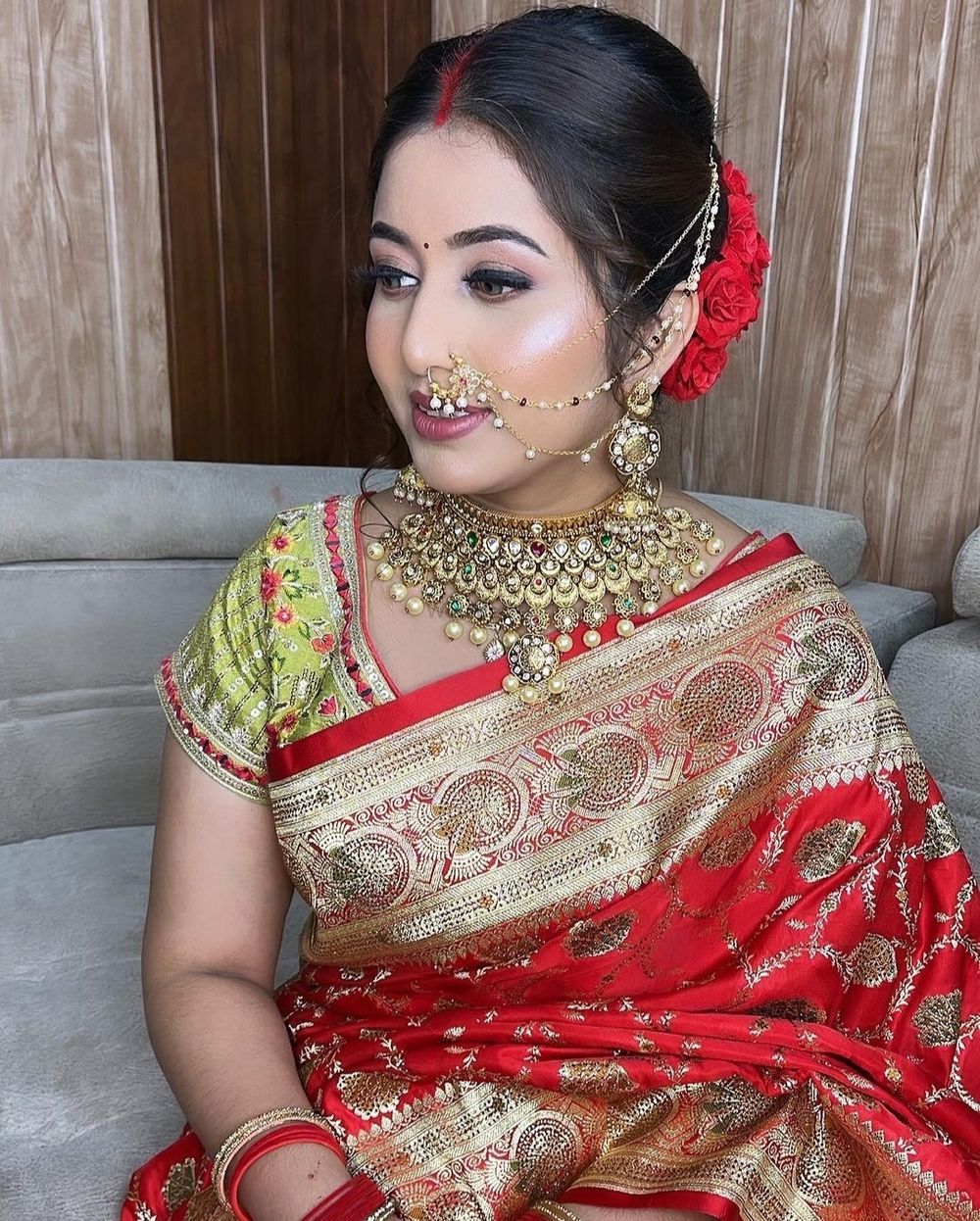 Photo From Bridal and reception makeup  - By Khushi Makeovers