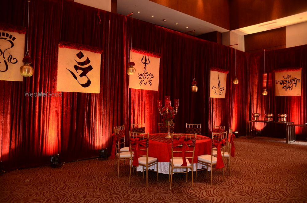 Photo From A Majestic Red Theme Decoration - By Blissfull Weddings