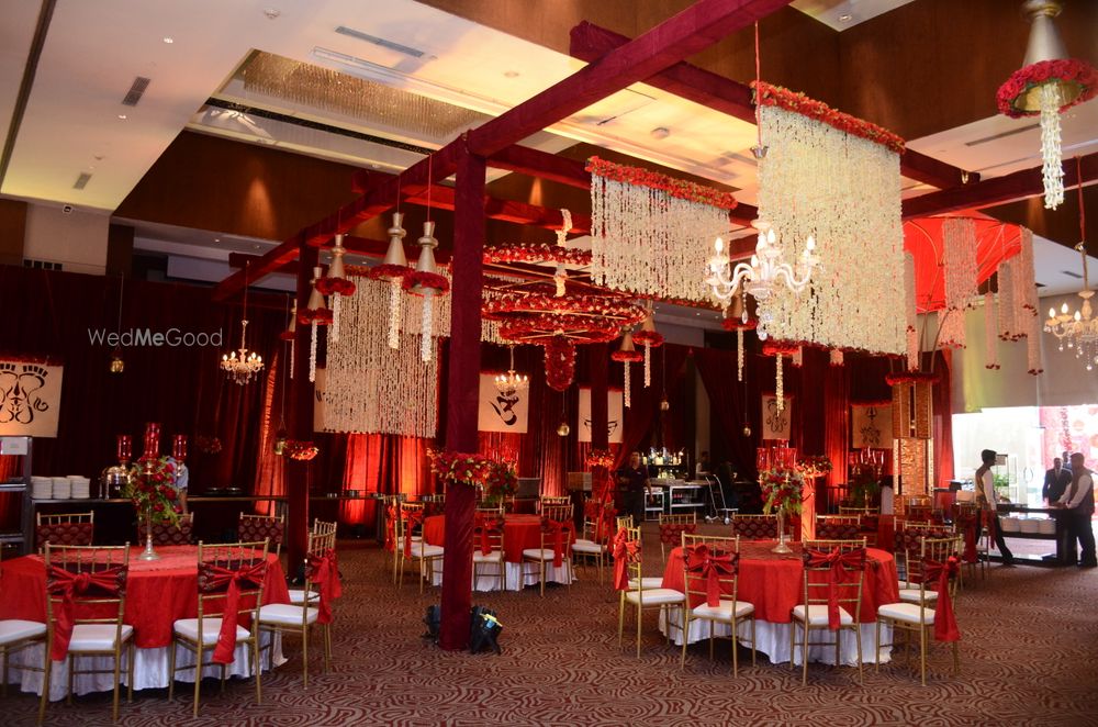 Photo From A Majestic Red Theme Decoration - By Blissfull Weddings