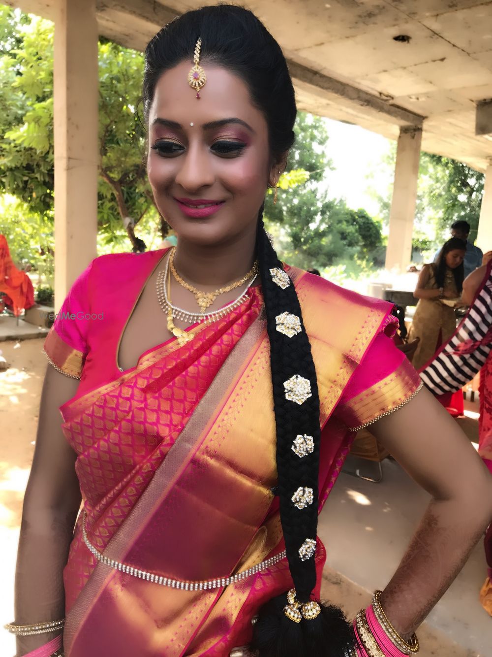 Photo From SouthIndian wedding makeup  - By Richa Malik's Makeovers 