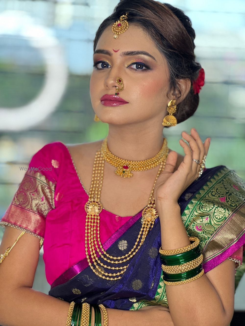 Photo From Maharashtrian Look - By Makeover By Farrha