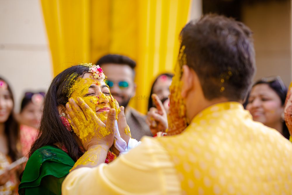 Photo From Saloni and Chirag (Haldi) - By Akhil Bagga Photography