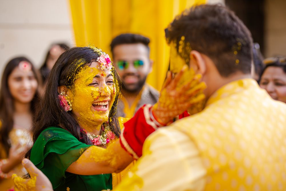 Photo From Saloni and Chirag (Haldi) - By Akhil Bagga Photography