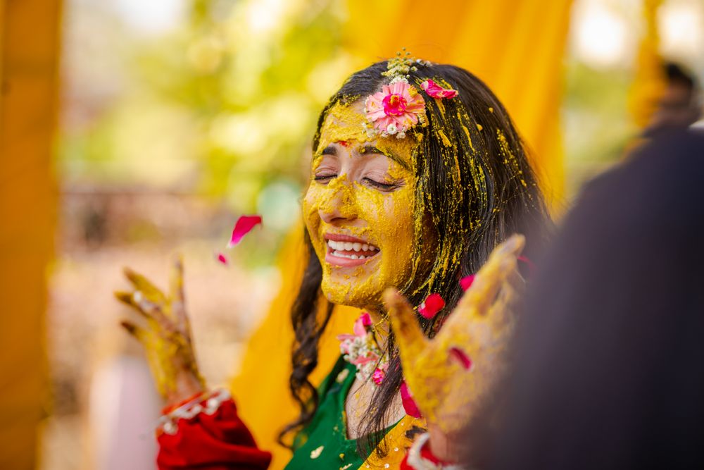 Photo From Saloni and Chirag (Haldi) - By Akhil Bagga Photography