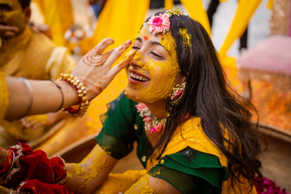 Photo From Saloni and Chirag (Haldi) - By Akhil Bagga Photography