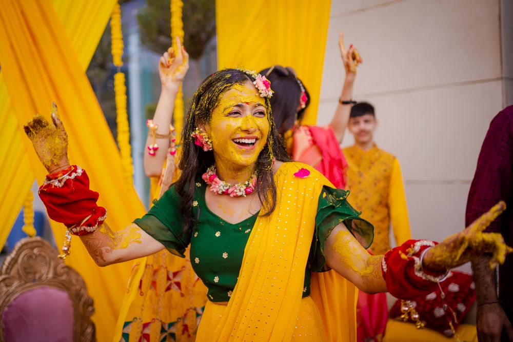 Photo From Saloni and Chirag (Haldi) - By Akhil Bagga Photography