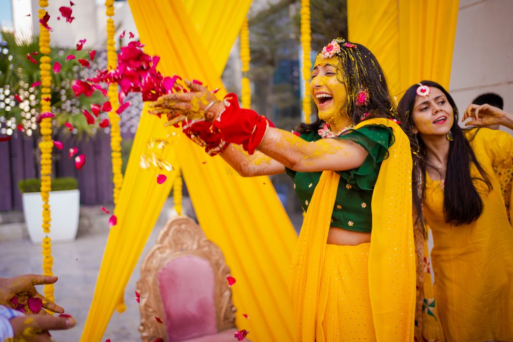 Photo From Saloni and Chirag (Haldi) - By Akhil Bagga Photography