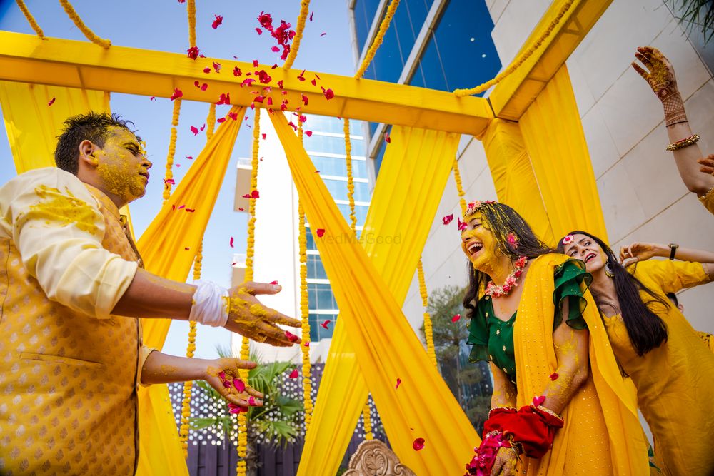 Photo From Saloni and Chirag (Haldi) - By Akhil Bagga Photography