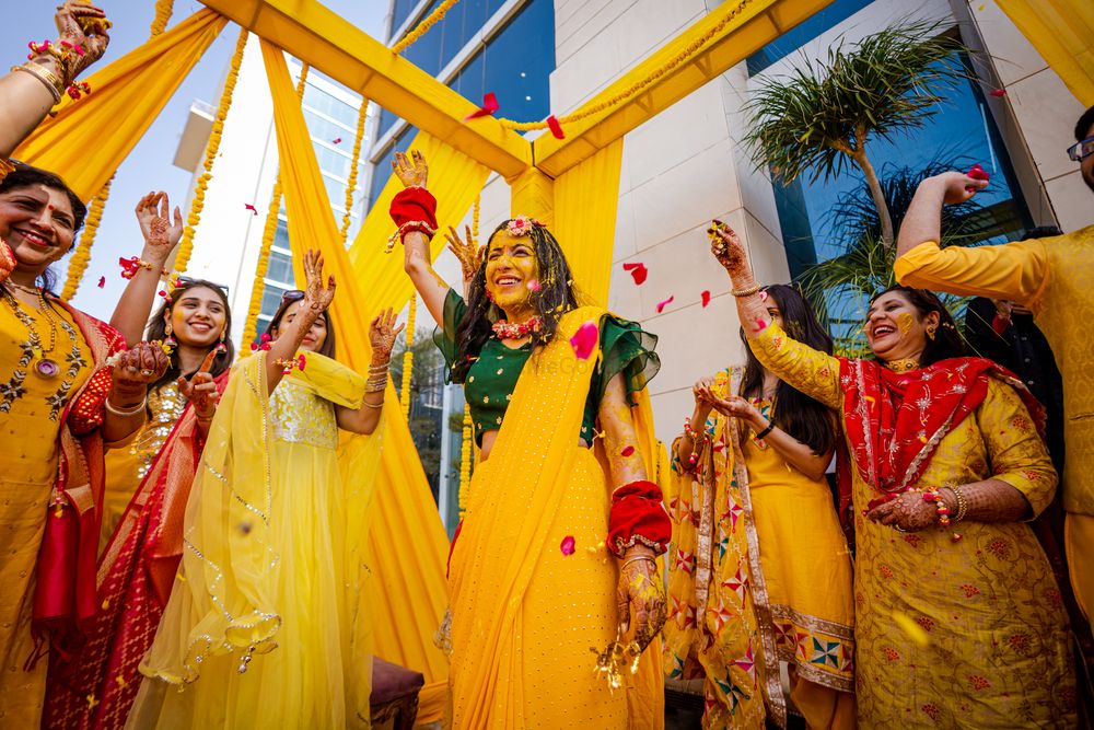 Photo From Saloni and Chirag (Haldi) - By Akhil Bagga Photography