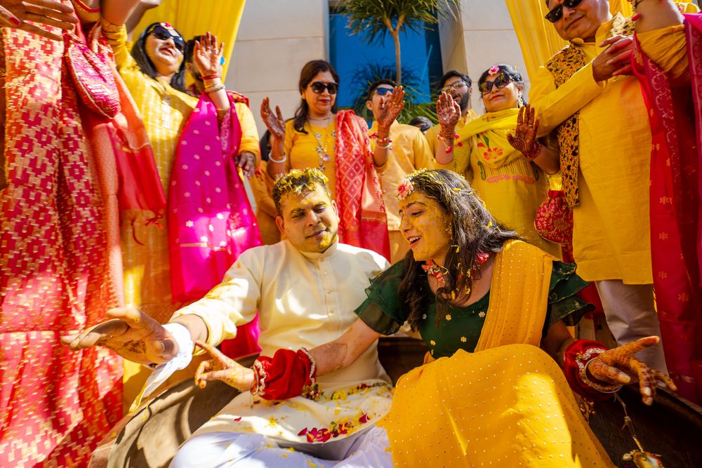 Photo From Saloni and Chirag (Haldi) - By Akhil Bagga Photography