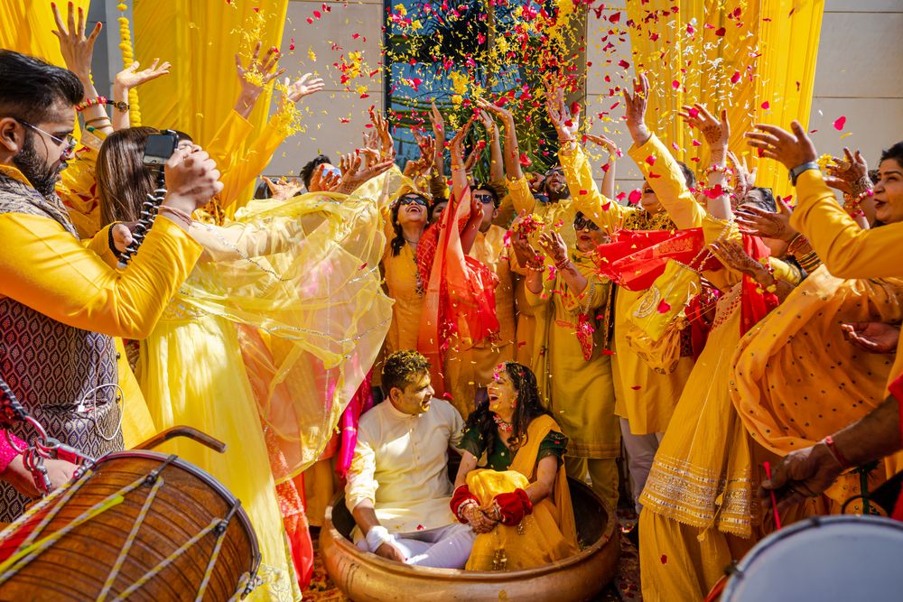 Photo From Saloni and Chirag (Haldi) - By Akhil Bagga Photography