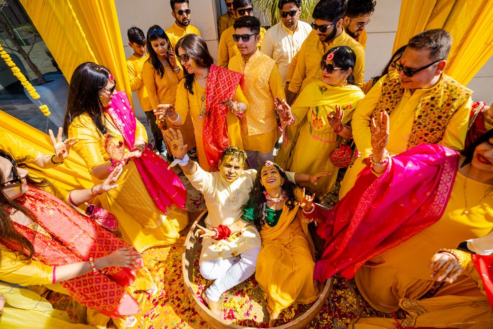 Photo From Saloni and Chirag (Haldi) - By Akhil Bagga Photography