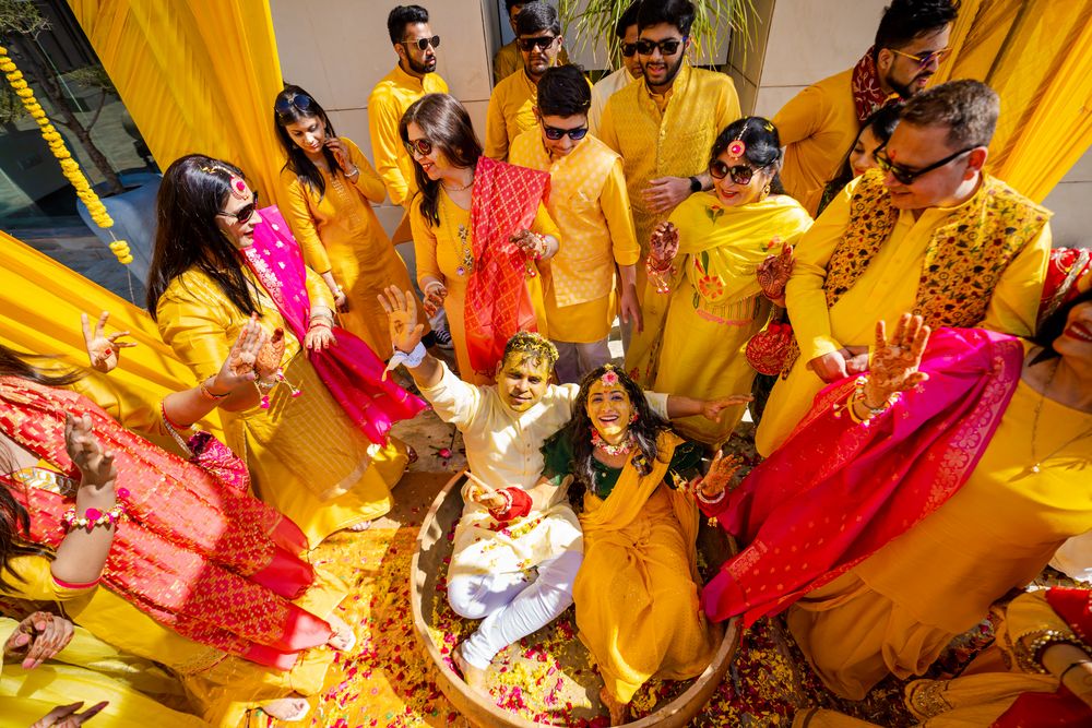 Photo From Saloni and Chirag (Haldi) - By Akhil Bagga Photography