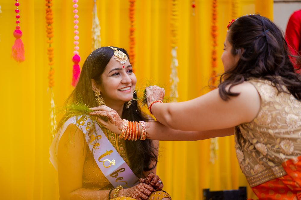 Photo From Rishika and Mayank (Haldi) - By Akhil Bagga Photography