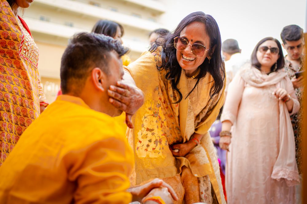 Photo From Rishika and Mayank (Haldi) - By Akhil Bagga Photography