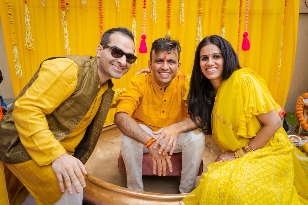 Photo From Rishika and Mayank (Haldi) - By Akhil Bagga Photography