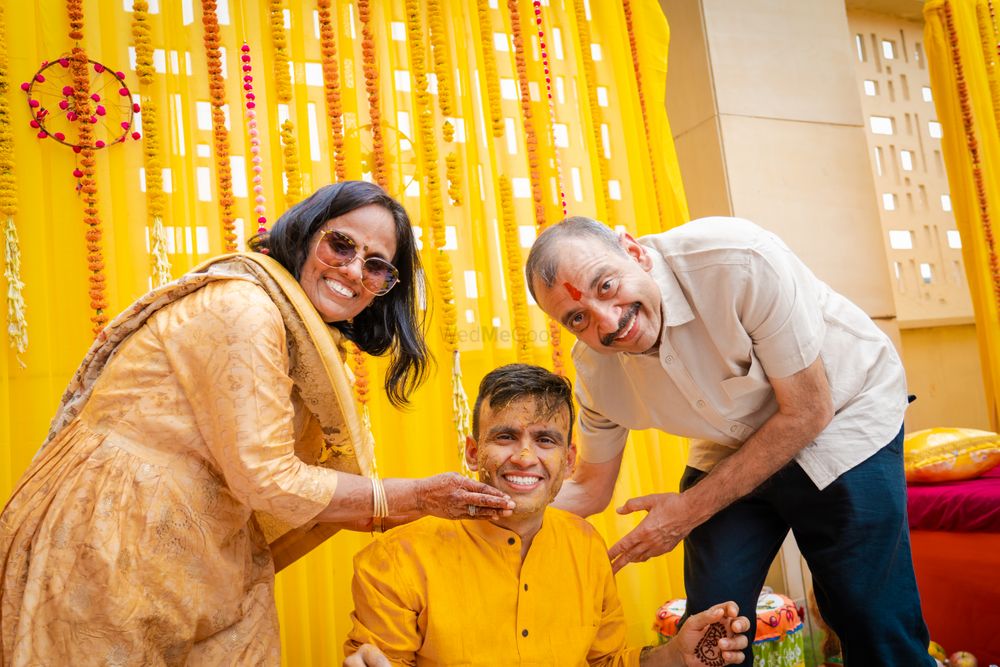 Photo From Rishika and Mayank (Haldi) - By Akhil Bagga Photography