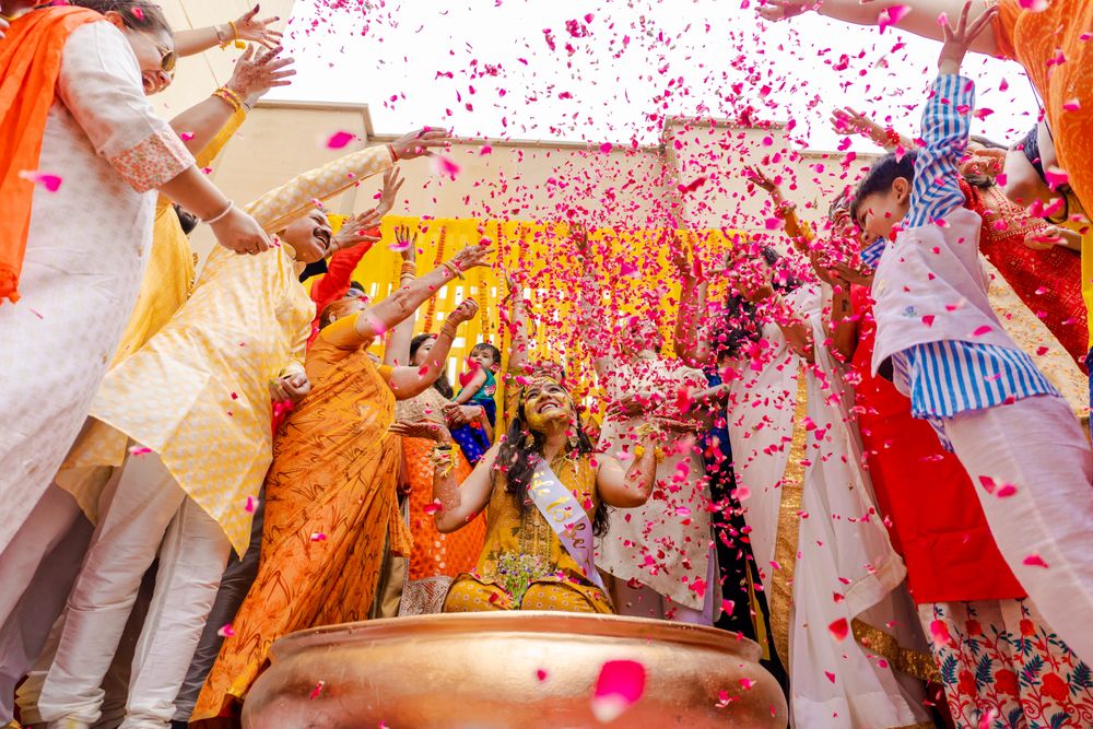 Photo From Rishika and Mayank (Haldi) - By Akhil Bagga Photography