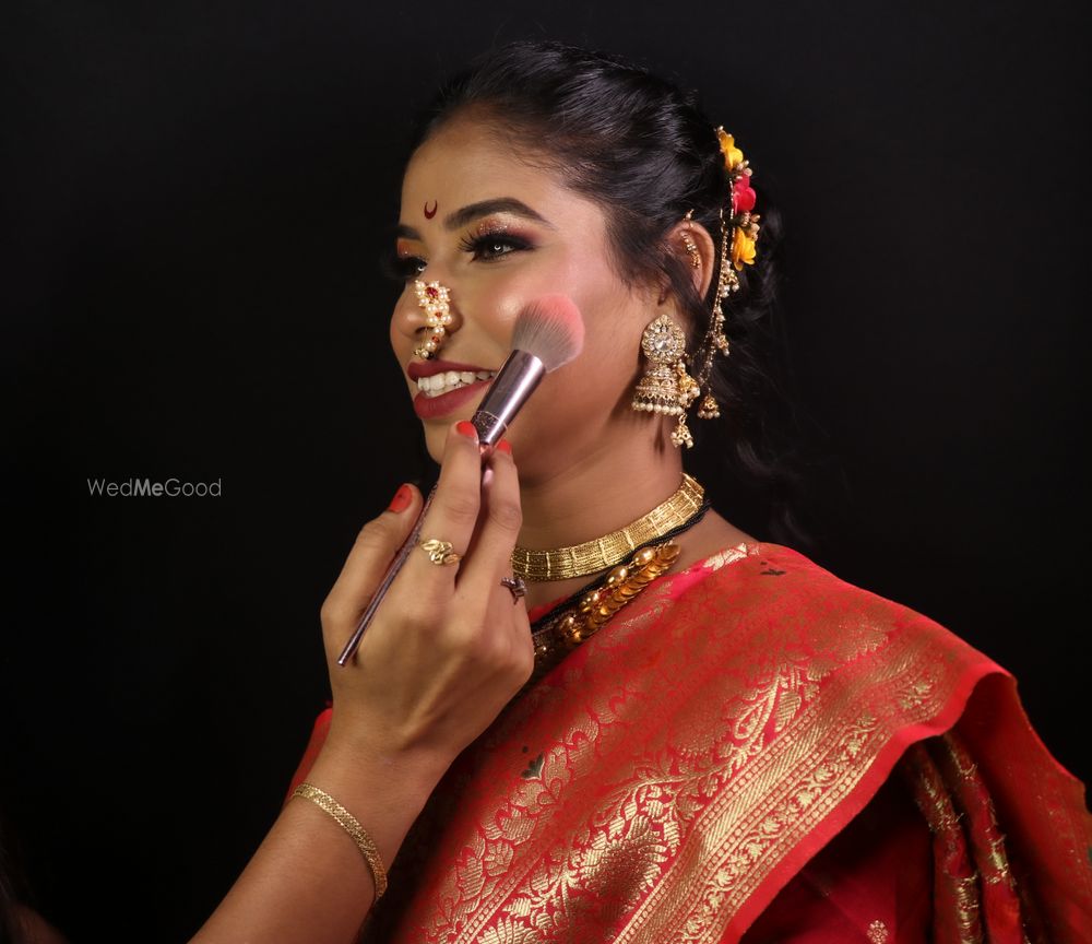 Photo From Maharashtrian bride  - By Meghna Makeover