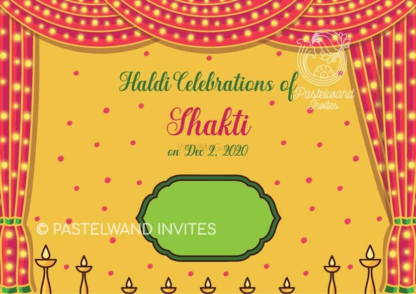 Photo From Cheery Couple Haldi Invite - By Pastelwand Invites