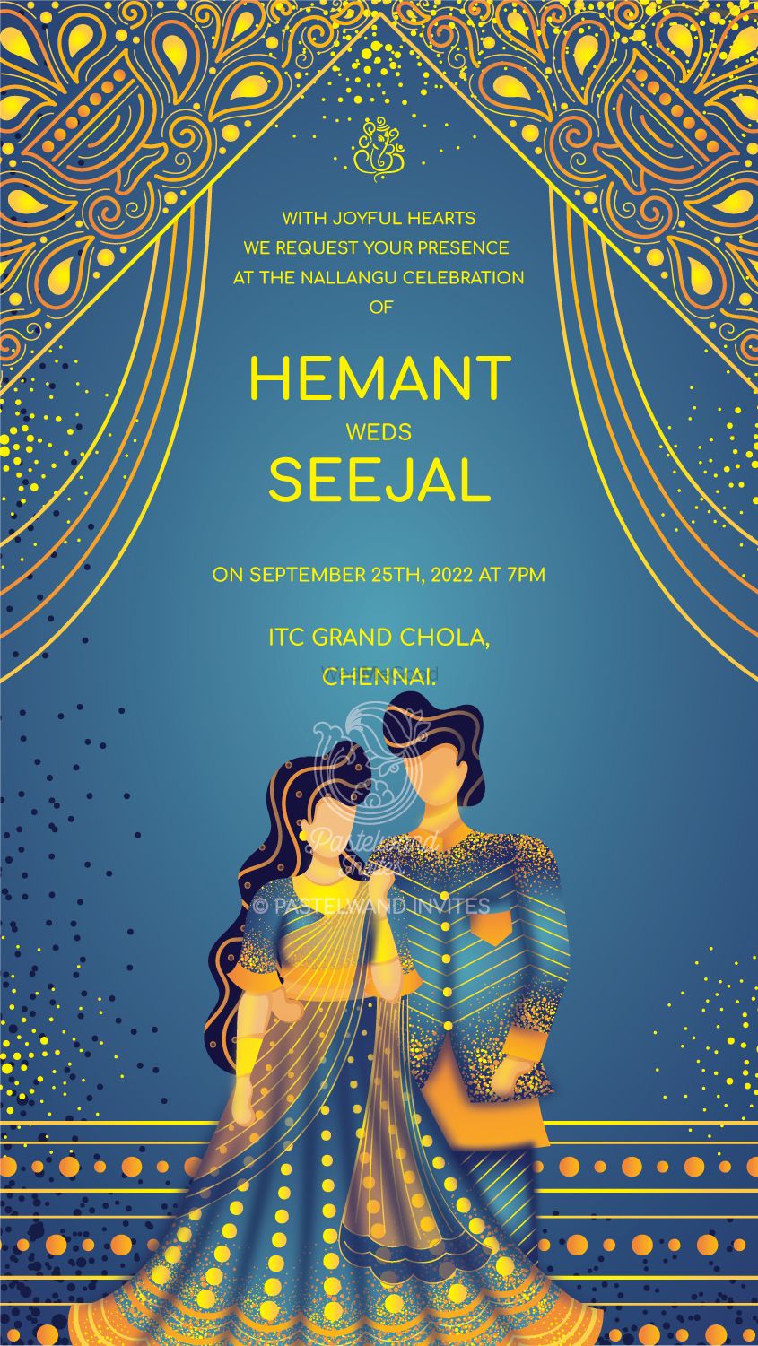 Photo From Classy Art Deco Haldi Invite - By Pastelwand Invites