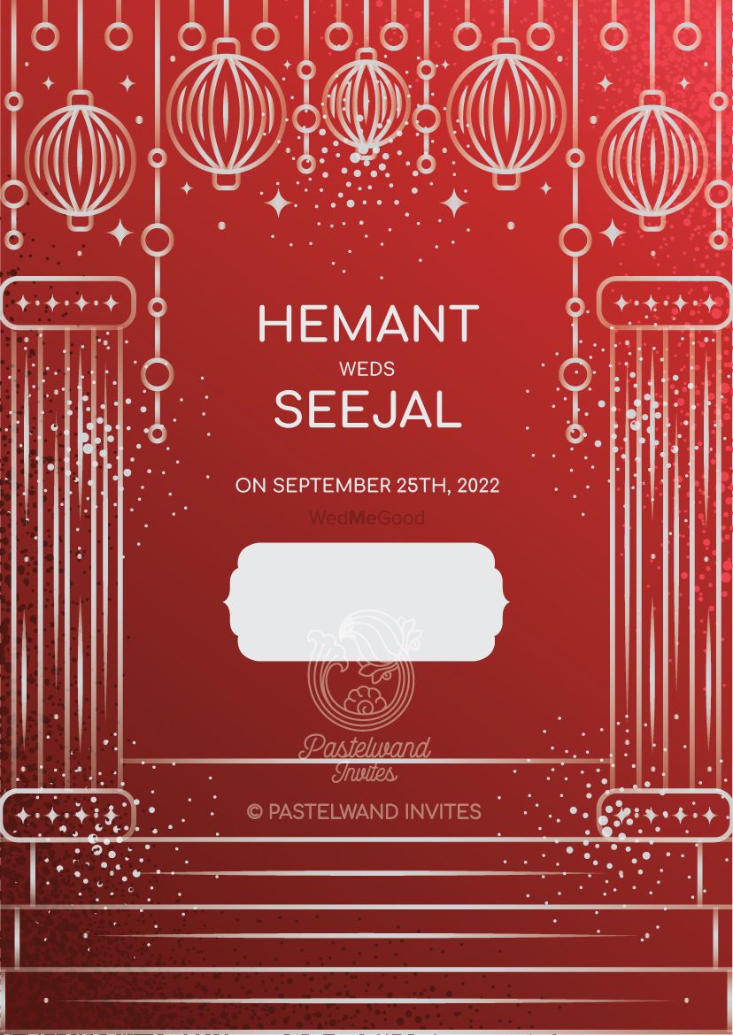 Photo From Classy Art Deco Reception Invite - By Pastelwand Invites