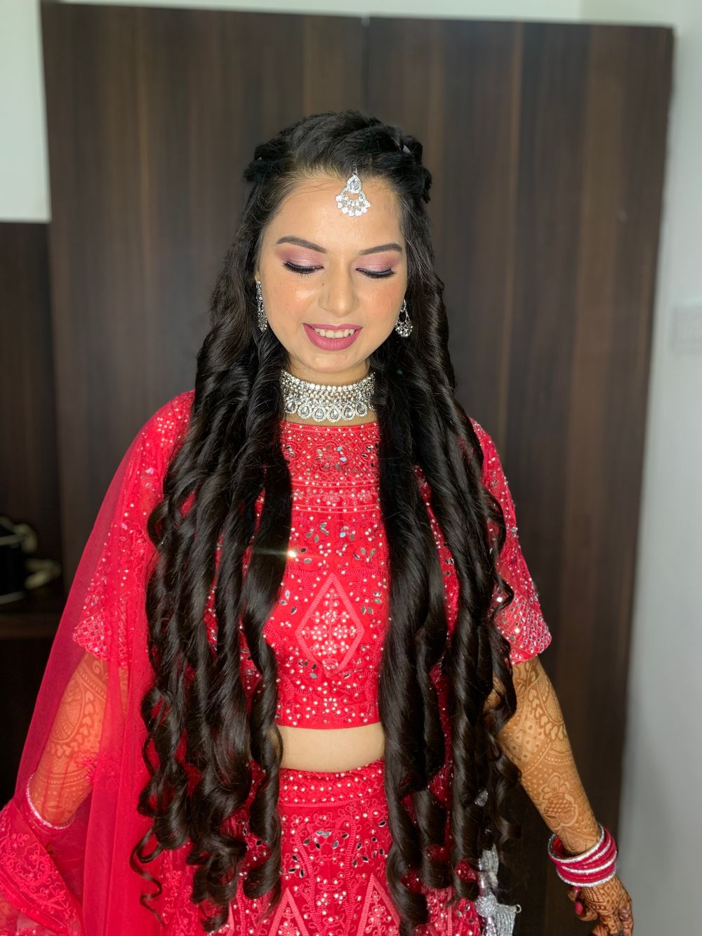 Photo From Shinjinee’s sangeet look - By Aayushi Makeovers
