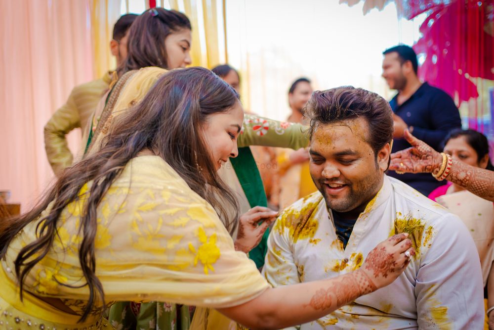 Photo From Akshay Ki Haldi - By Akhil Bagga Photography