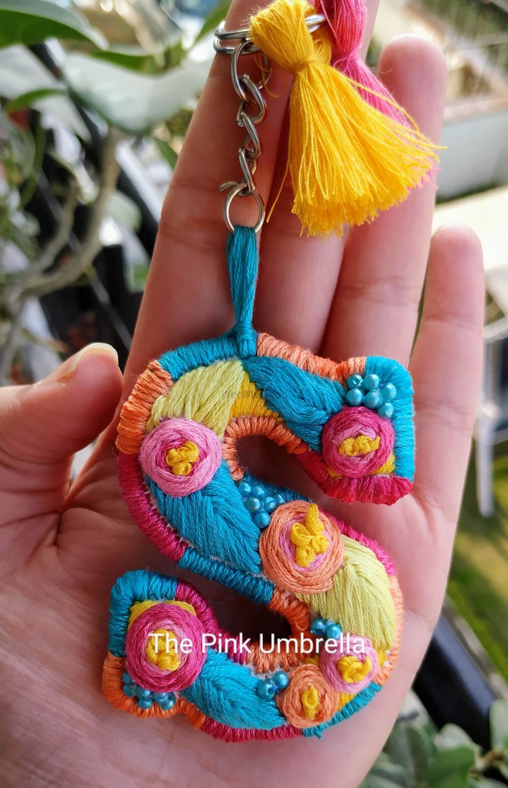 Photo From Embroidered Keyrings - By The Pink Umbrella 
