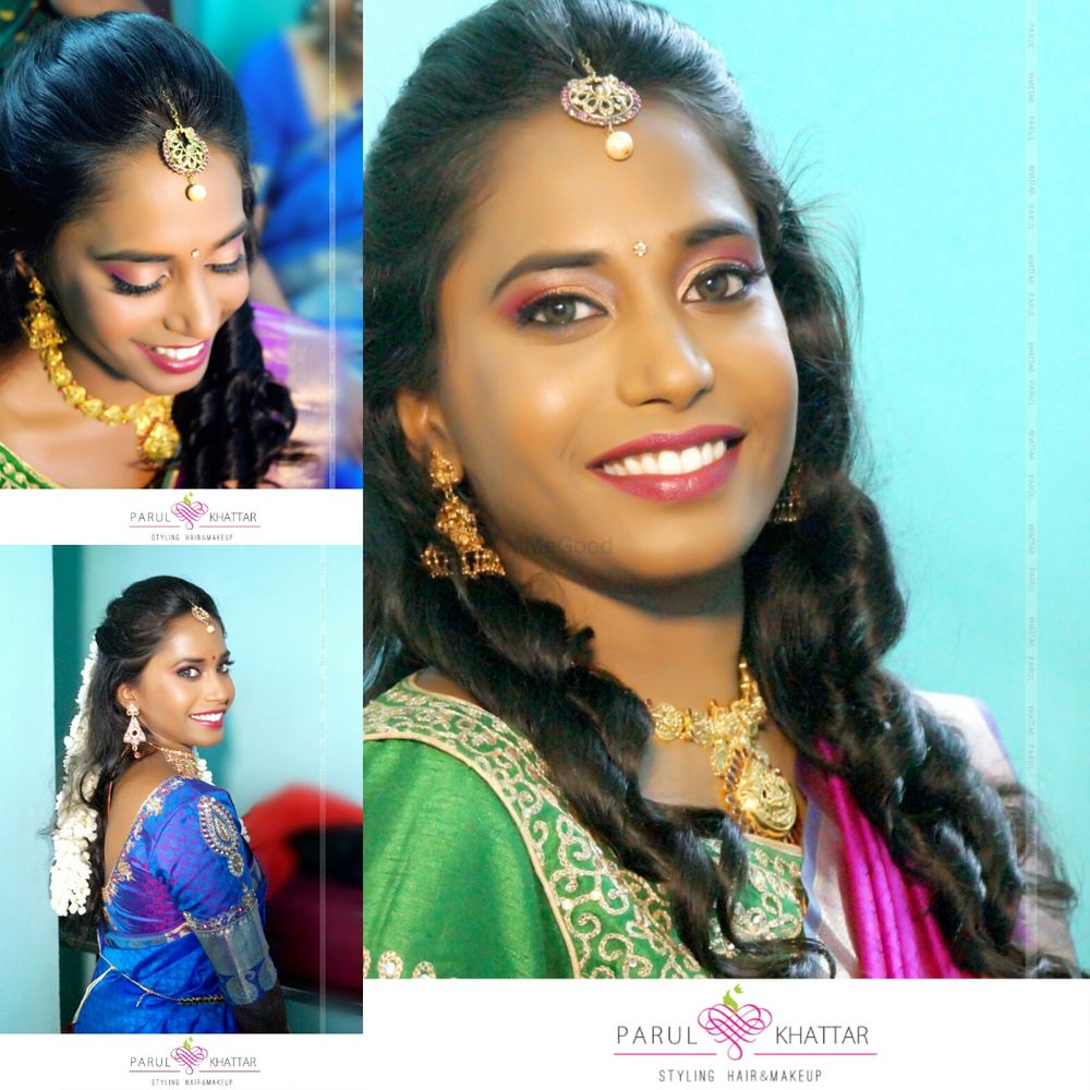 Photo From Subhashree engagement - By Parul Khattar Makeup Artist