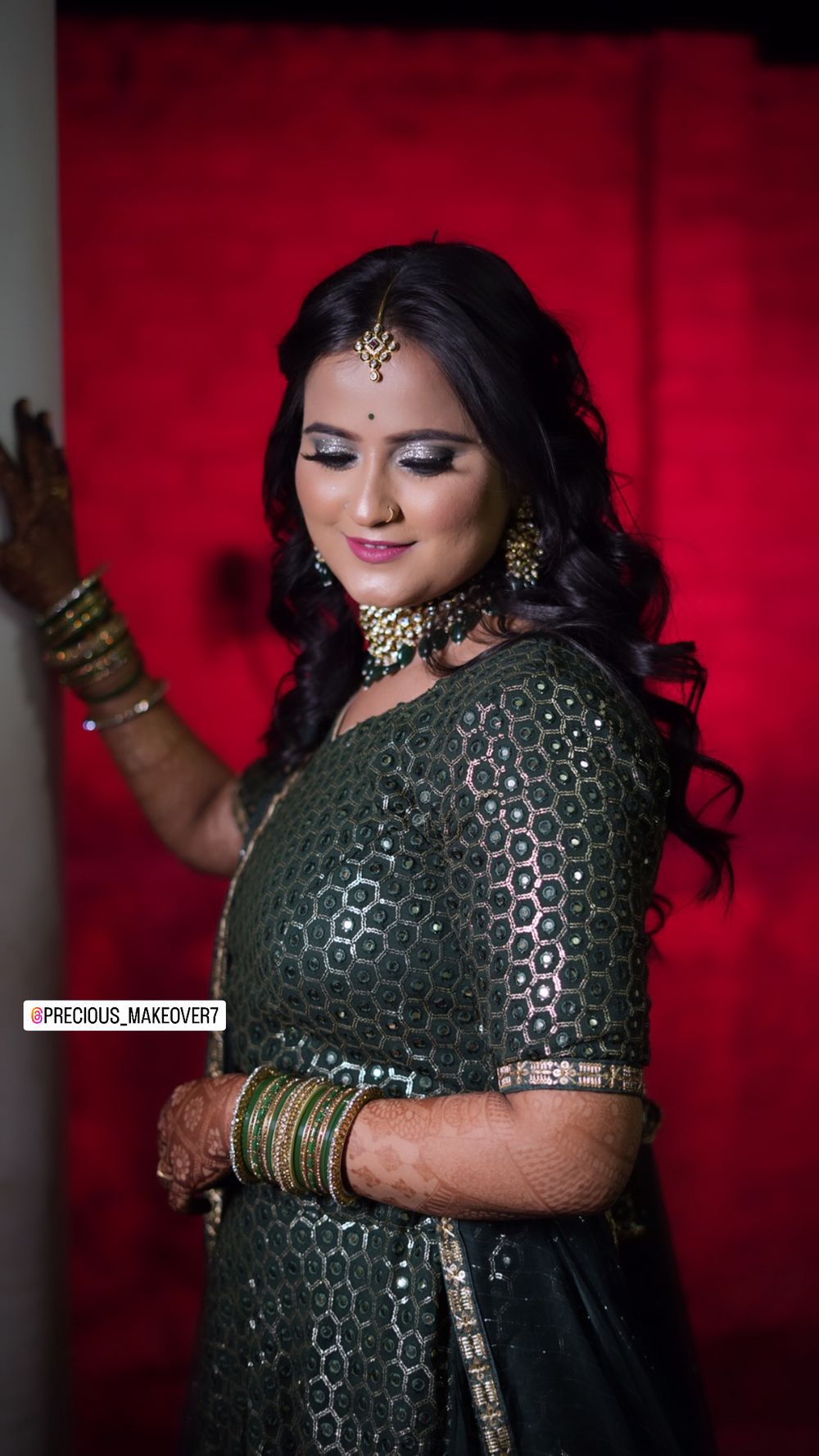 Photo From Neha’s Sangeet look - By Precious Makeover7
