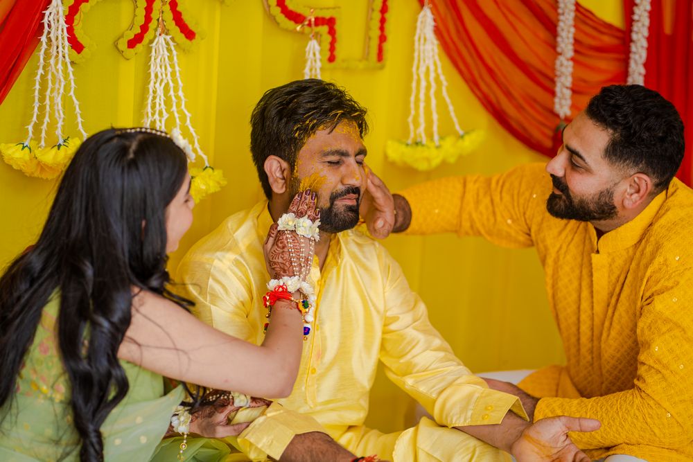 Photo From Anjali and Anam (Haldi) - By Akhil Bagga Photography