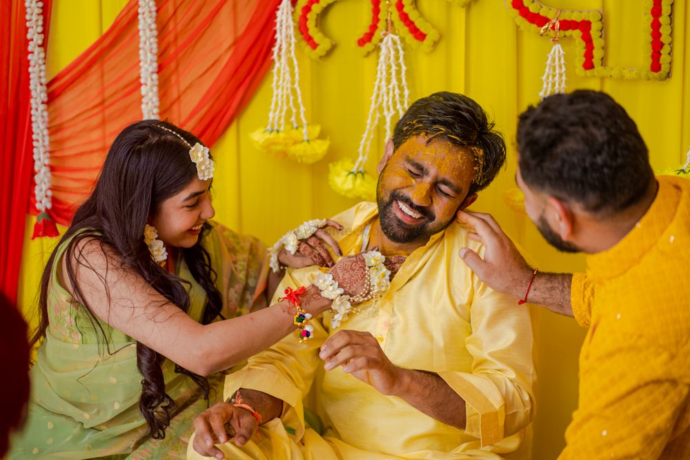 Photo From Anjali and Anam (Haldi) - By Akhil Bagga Photography