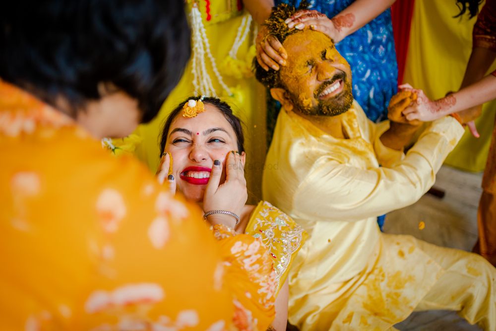 Photo From Anjali and Anam (Haldi) - By Akhil Bagga Photography