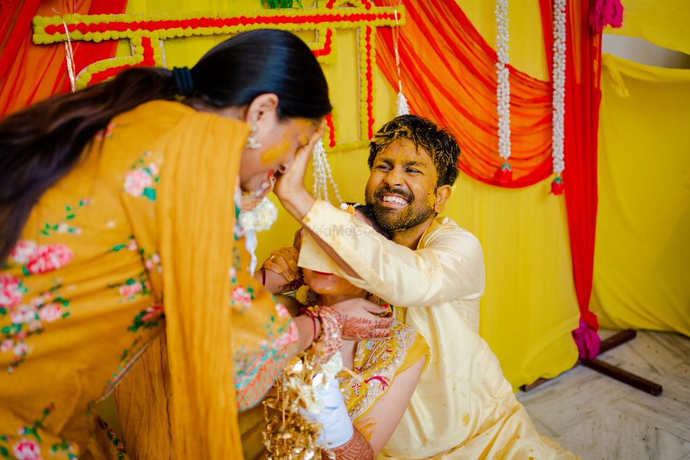 Photo From Anjali and Anam (Haldi) - By Akhil Bagga Photography