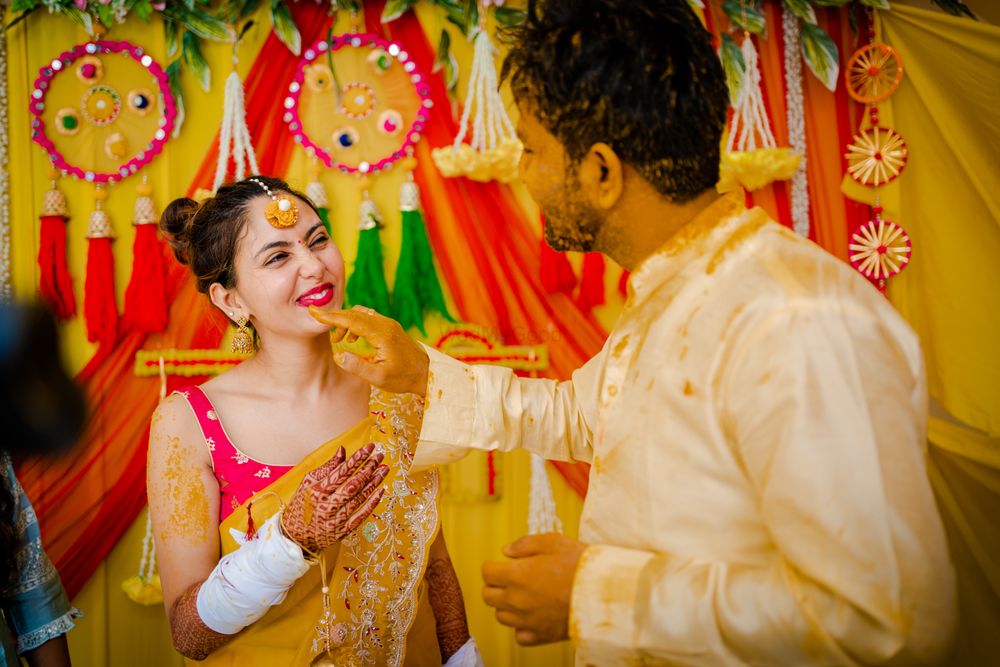 Photo From Anjali and Anam (Haldi) - By Akhil Bagga Photography