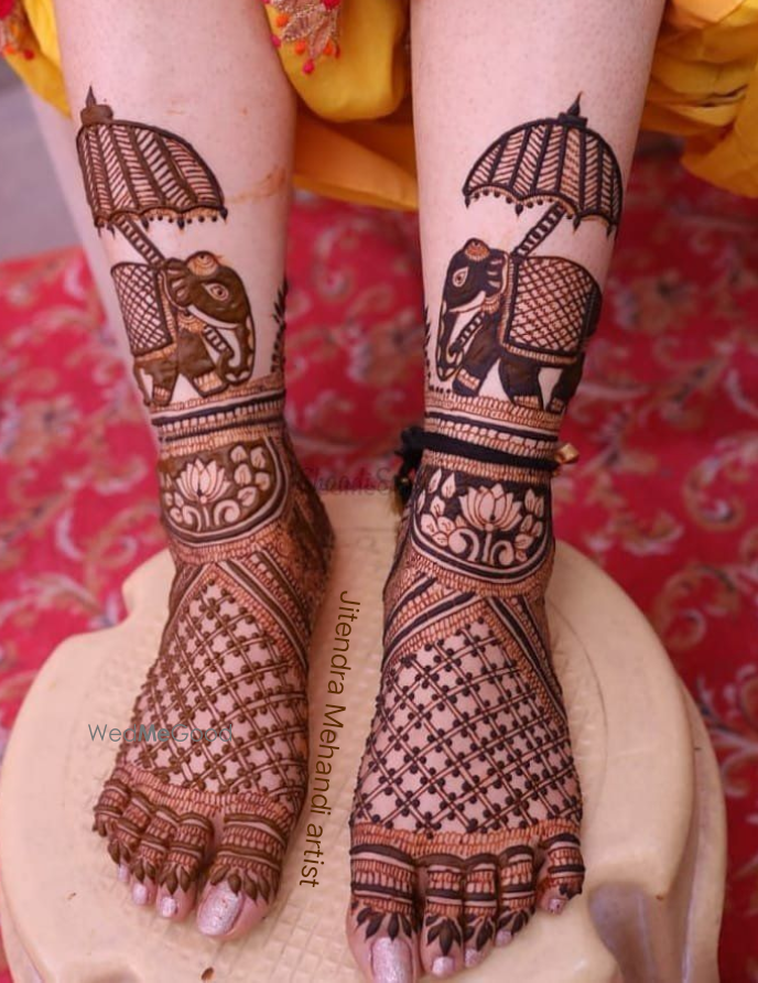 Photo From Leg Design - By Jitendra Mehandi Artist