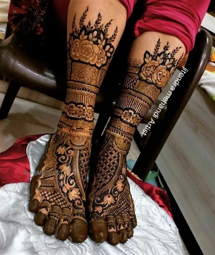 Photo From Leg Design - By Jitendra Mehandi Artist