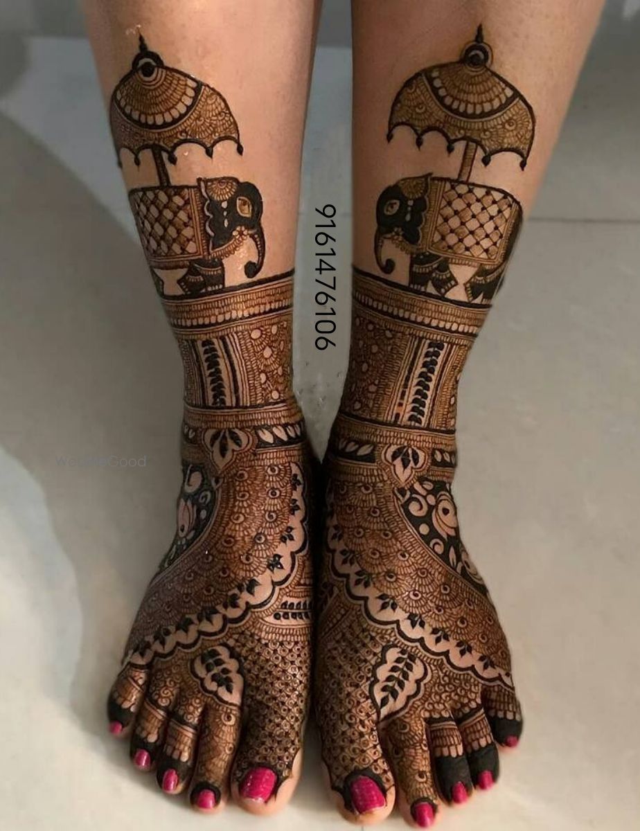 Photo From Leg Design - By Jitendra Mehandi Artist