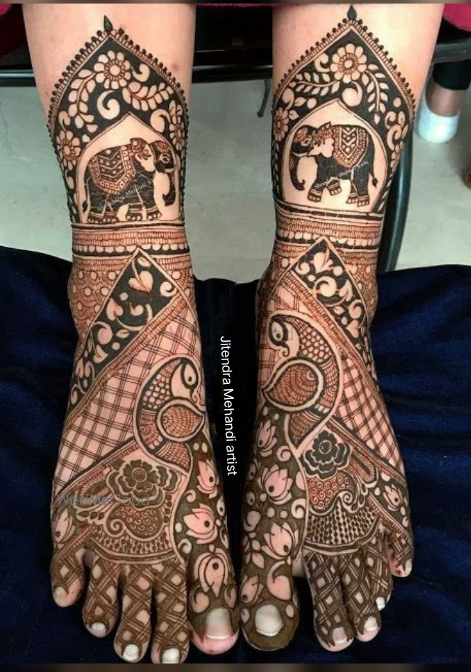 Photo From Leg Design - By Jitendra Mehandi Artist