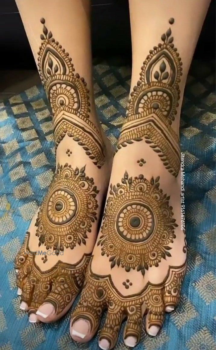 Photo From Leg Design - By Jitendra Mehandi Artist