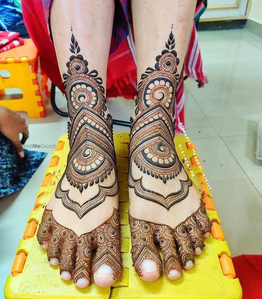 Photo From Leg Design - By Jitendra Mehandi Artist